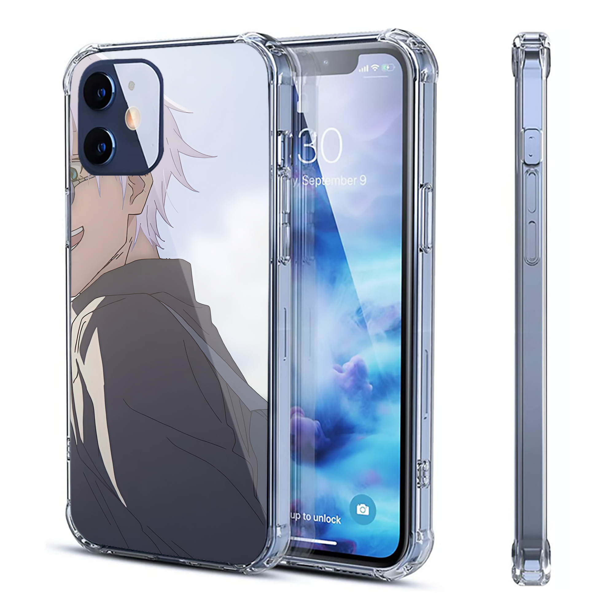 （画像用） SPY×FAMILY间谍家家酒 【iPhone 12シリーズ対応】透明スマホケース（クリアソフトケース）